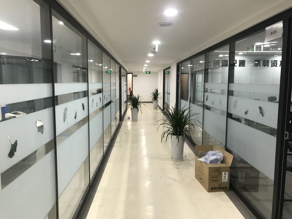 公司形象墙及办公室软装设计制作装置 (2)