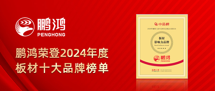 orange橘子平台·(中国区)官方网站荣登2024年度板材十大品牌榜单